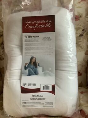 Tri-Core Support Pillow - White by